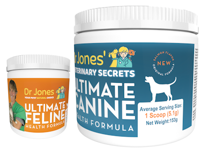 Dr. Jones' Ultimate Canine Original Formula Salmon Flavor with Ultimate Feline