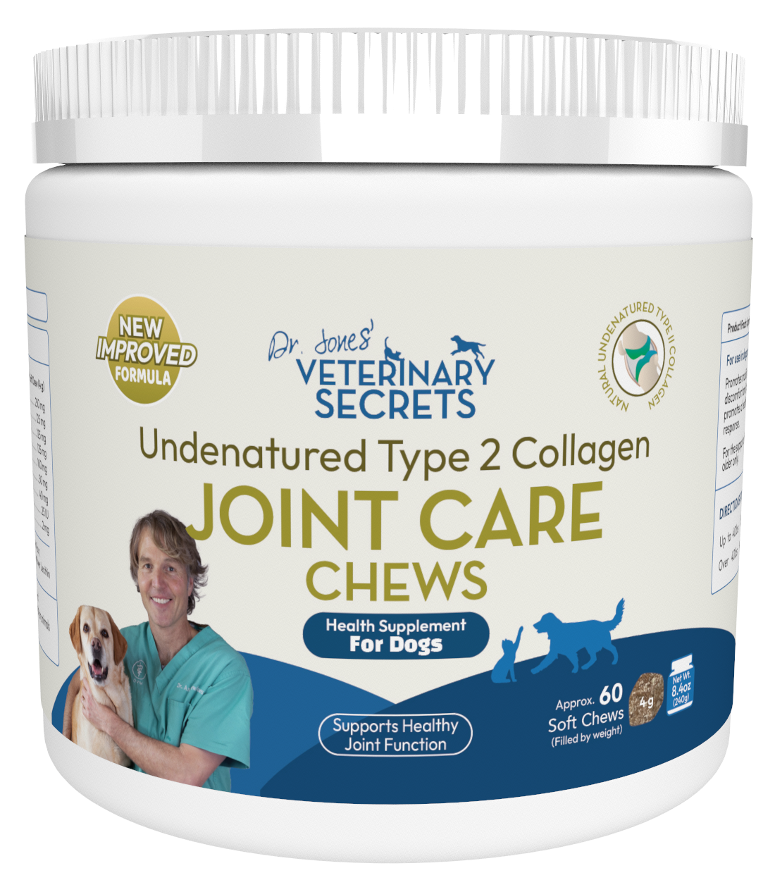 Undenatured Type 2 Collagen Joint Care Chews