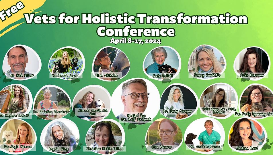 Your FREE ticket to the Holistic Veterinary  Care Conference