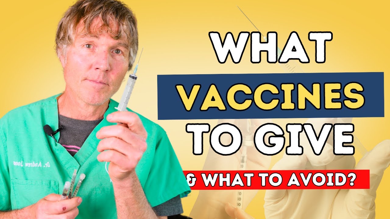 Pet Vaccines to give, Vaccines to AVOID!