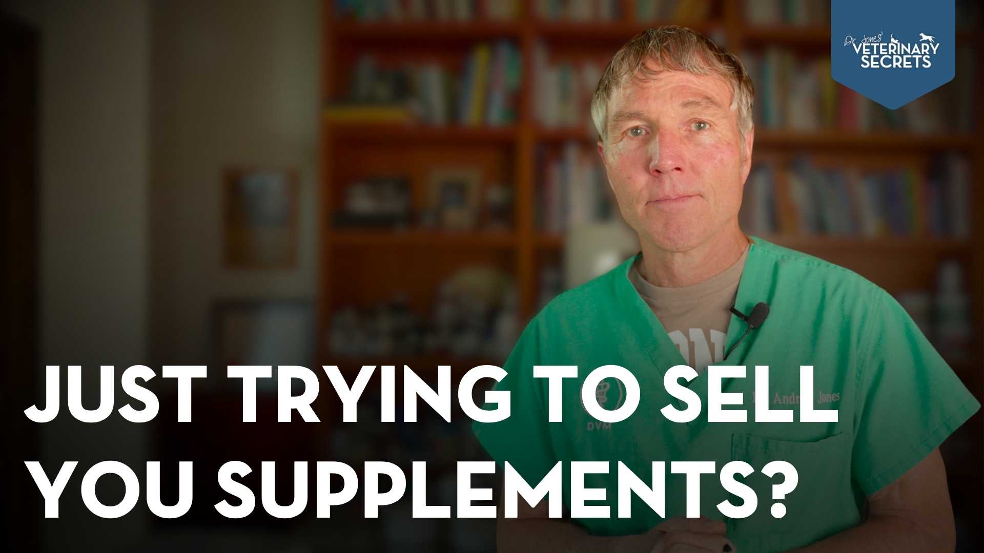 Just A Vet Selling Supplements? Here’s My Honest Response
